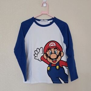 Kids Mario 3/4 Sleeve
